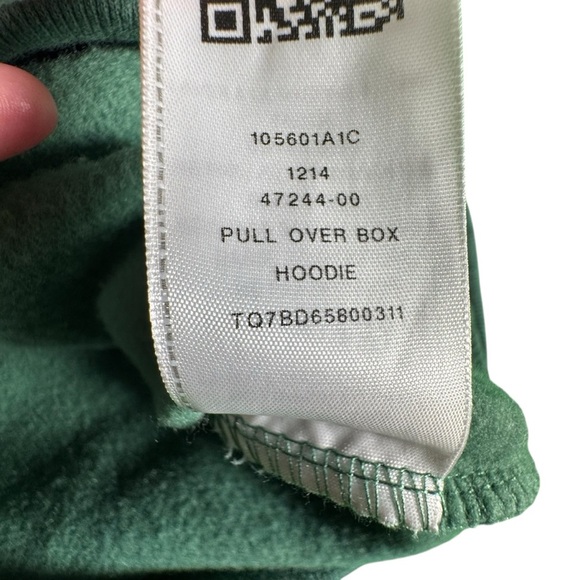 True Religion Buddha Graphic Hoodie Green Pullover Men's Size M Sweatshirt - Picture 10 of 10